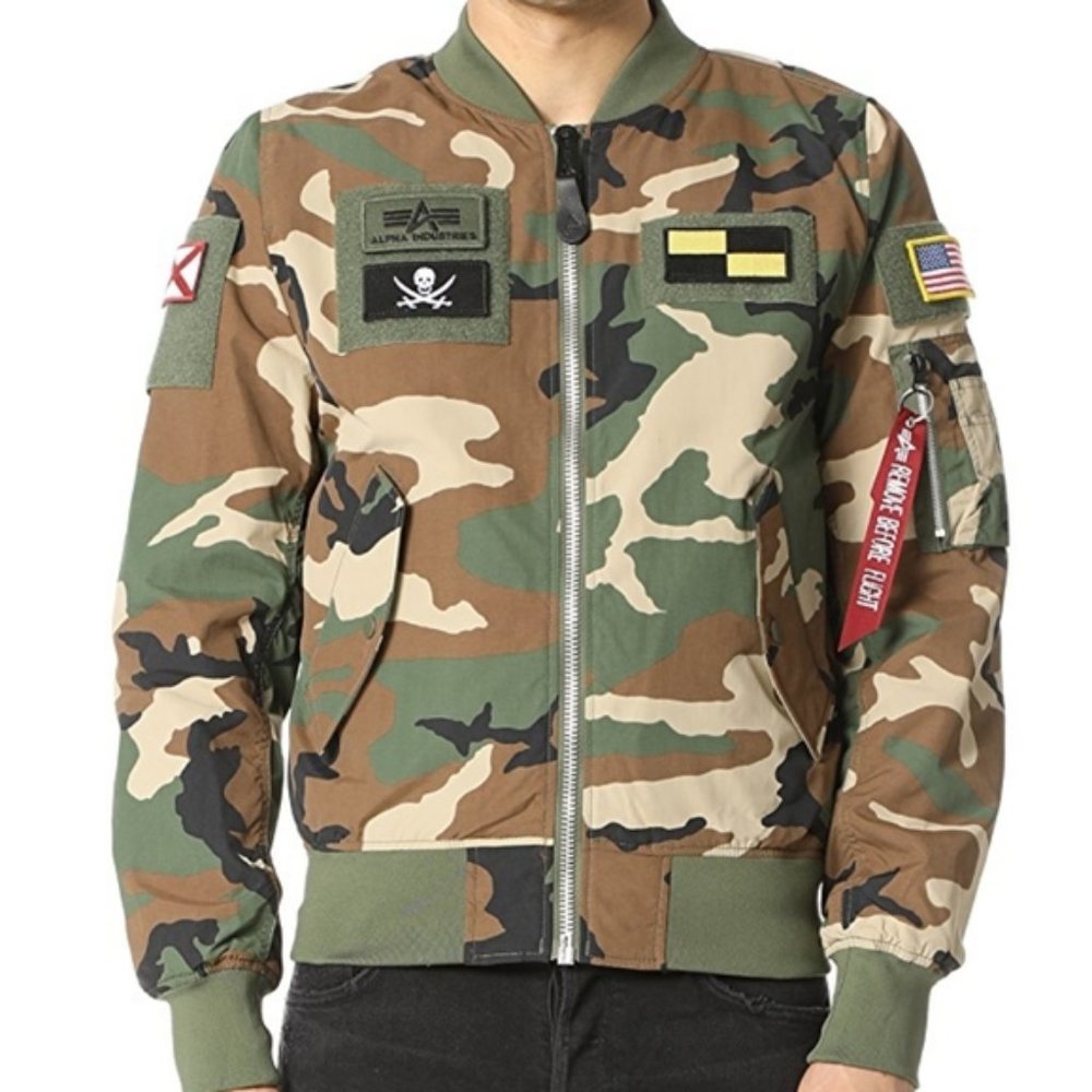Alpha Industries L-2B Flex Camo Flight Jacket
